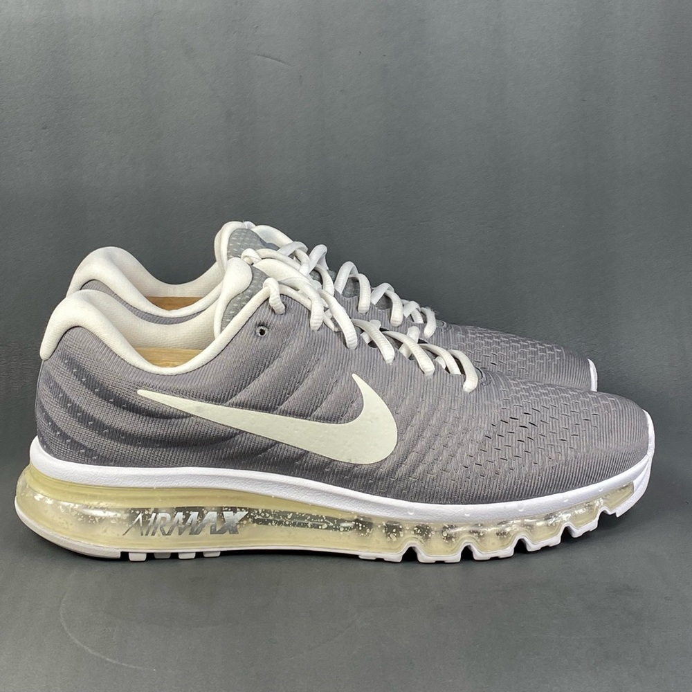 Nike Gray and White Athletic Shoes